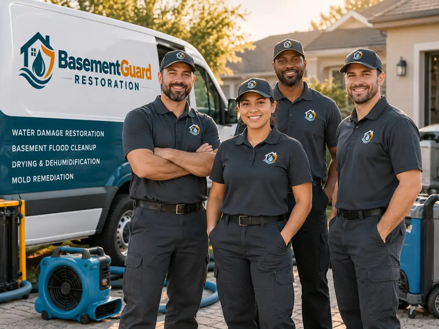 Basement Water Damage Restoration company in Woolstock, IA
